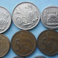 Лот монети Южна африка, снимка 3 - Нумизматика и бонистика - 41659408