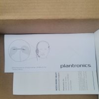 Слушалка с микрофон-Plantronics , снимка 9 - Слушалки и портативни колонки - 40481033