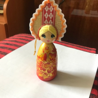 Руска кукла с кокошник, снимка 1 - Други - 36339268