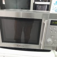 Микровълнова фурна с грил Almison INOX, снимка 1 - Микровълнови - 41870657