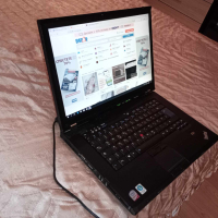 Lenovo T500 с 8 гб рам 160 гб хард 15,4 инча екран, снимка 2 - Лаптопи за работа - 44796853
