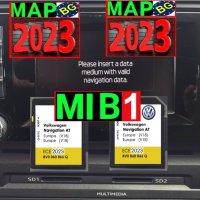 🚗🚗🚗 СД карта 2023 MIB1 Фолксваген навигация Volkswagen Golf МК7/GTE Golf map update SD card, снимка 1 - Навигация за кола - 29095459