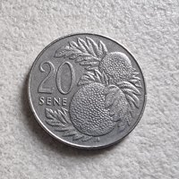 Монети . Австралия и океания. Самоа.  10 и 20 сене .1996 година. Рядки., снимка 4 - Нумизматика и бонистика - 42228090