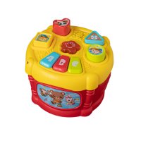  Бебешка играчка, барабан, с дупки и звук, снимка 2 - Музикални играчки - 44395221