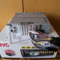 JVC МР3 за автомобил ново, снимка 6 - Аксесоари и консумативи - 40857024