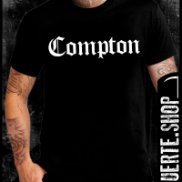 Тениска с щампа COMPTON, снимка 1 - Тениски - 36211945