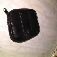 Чанта колан малка естествена кожа 100х90х25мм, снимка 5 - Чанти - 44719837