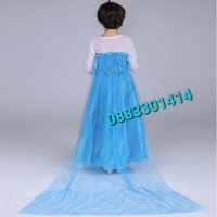 Рокля Елза Замръзналото кралство Frozen , снимка 14 - Детски рокли и поли - 34456068