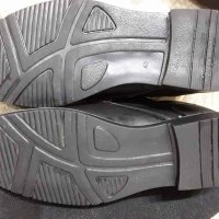 Мъжки обувки от естествена кожа в черно , снимка 6 - Официални обувки - 41308393