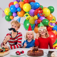 Нов Комплект за арка 120 броя балони Парти Рожден Ден Събитие Моминско парти Украса, снимка 6 - Други - 42248493