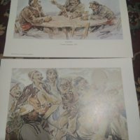 Албум Чудомир'Нашенци'с десет акварелни рисунки, снимка 3 - Колекции - 41325314
