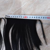 Черна естествена коса, снимка 1 - Аксесоари за коса - 34187768