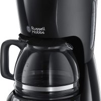 Кафе машина Кафемашина Russell Hobbs със стъклена кана и таймер, снимка 1 - Кафемашини - 41599542