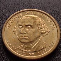 Възпоменателна монета GEORGE WASHINGTON 1 президент на САЩ (1789-1797) за КОЛЕКЦИЯ 38033, снимка 8 - Нумизматика и бонистика - 40764199