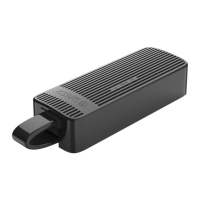 Orico адаптер USB3.0 to LAN Gigabit 1000Mbps black - UTK-U3, снимка 7 - Мрежови адаптери - 44783357