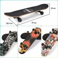 Скейтборд Penny board* LED Пениборд Светещи Колела * Пени Борд , снимка 2 - Скейтборд, ховърборд, уейвборд - 38697773