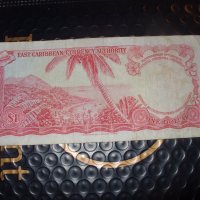 1 долар 1965 г Източнокарибски щати, снимка 2 - Нумизматика и бонистика - 41202163