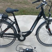   Алуминиев електрически велосипед CYCO E-Bike. 28цола. 7 скорости. 36 волта. 250W мощност на мотора, снимка 1 - Велосипеди - 42615092