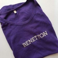 Тениска Benetton , снимка 4 - Тениски - 35838233