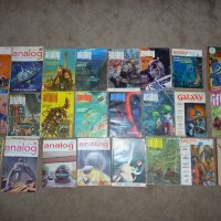 ANALOG 24 редки фантастични книжки от 50те 60те, снимка 1 - Списания и комикси - 41956339