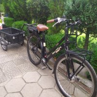 Електрически велосипед с ремарке -36 v., снимка 11 - Велосипеди - 42604700
