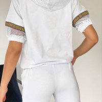 Дамски бял сет Versace/ три части, снимка 5 - Комплекти - 41712877