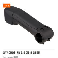 Лапа SYNCROS RR 1.5 31.8 STEM, снимка 1 - Части за велосипеди - 44700202