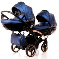 Бебешка количка Junama Fluo line Duo Slim 2в1, 3в1 НОВА, снимка 9 - Детски колички - 42082184