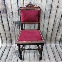 Комплект 6бр старинни столове за трапезария, снимка 3 - Столове - 41208037