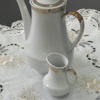 Порцелан Winterling чайник с латиера Bavaria , снимка 3 - Сервизи - 44757647