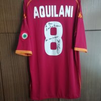 AS Roma Aquilani подписана нова оригинална тениска футболна фланелка Рома Акуилани автограф Kappa , снимка 1 - Тениски - 41497498