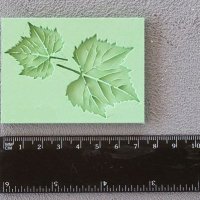 Гроздов лозов лист листо грозде листа лозови силиконов молд декор, снимка 2 - Форми - 41799096