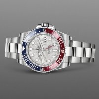 Луксозен мъжки часовник Rolex GMT-MASTER 2 Pepsi Meteorite, снимка 2 - Мъжки - 41567426