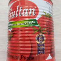 Консерва фино смляно доматено пюре Sultan 800 гр., снимка 1 - Други - 44550423
