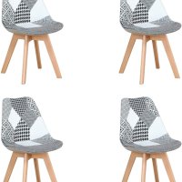 Висококачествени трапезни столове тип пачуърк МОДЕЛ 161, снимка 4 - Столове - 42106319