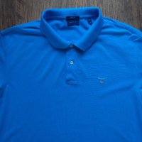 GANT The Original Polo Day Blue - страхотна мъжка тениска КАТО НОВА 2ХЛ, снимка 6 - Тениски - 44422145