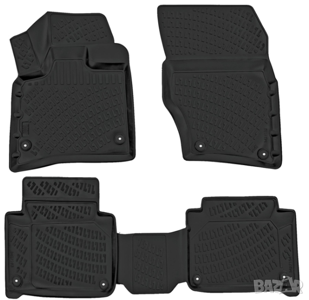 Гумени стелки RizLine за Audi Q7 05-15, снимка 1