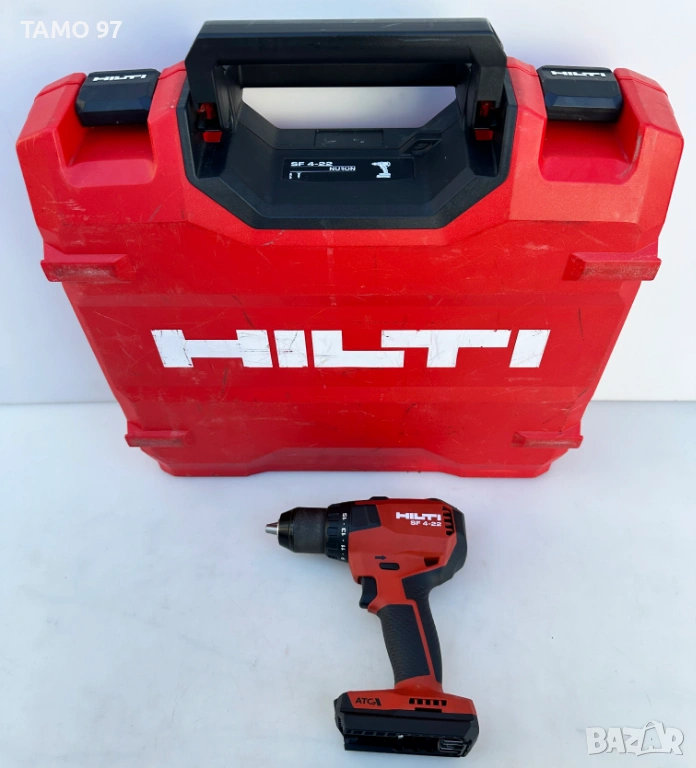 Hilti SF 4-22 ATC Nuron - Безчетков винтоверт 22V неразличим от нов!, снимка 1