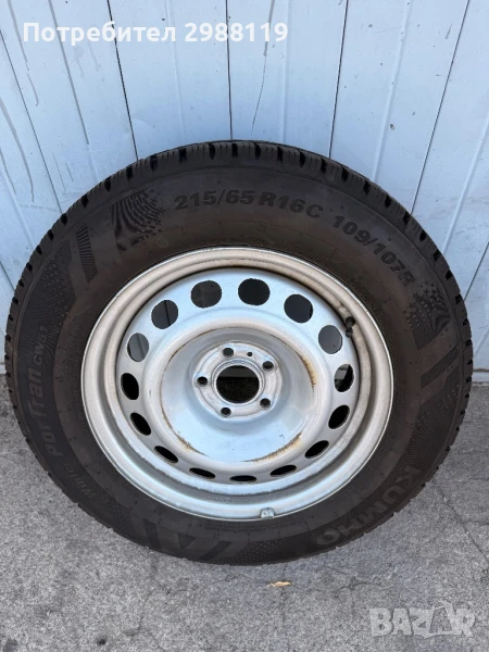 Резервна Гума за Ситроен Джъмпи 5х108 Ет46; 215/65/16, снимка 1