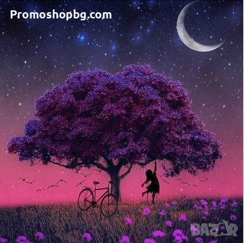 Диамантен гоблен "Вълшебна нощ" - за изработка, снимка 1