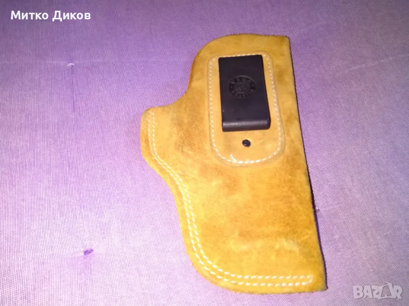 Vega Holster Italy 13333 марков италиански кобур естествена кожа 190х110х80мм, снимка 1