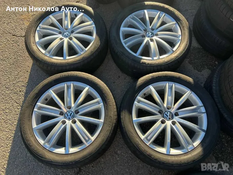 5х112 18 Джанти Audi VW Seat Skoda А4 А6 Пасат Кади Голф Tiguan Touran Octavia Superb 5x112 Оригинал, снимка 1