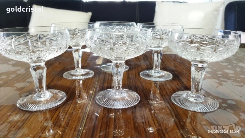 кристални чаши Бохемия , снимка 1
