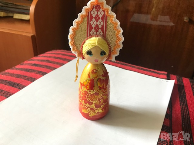 Руска кукла с кокошник, снимка 1
