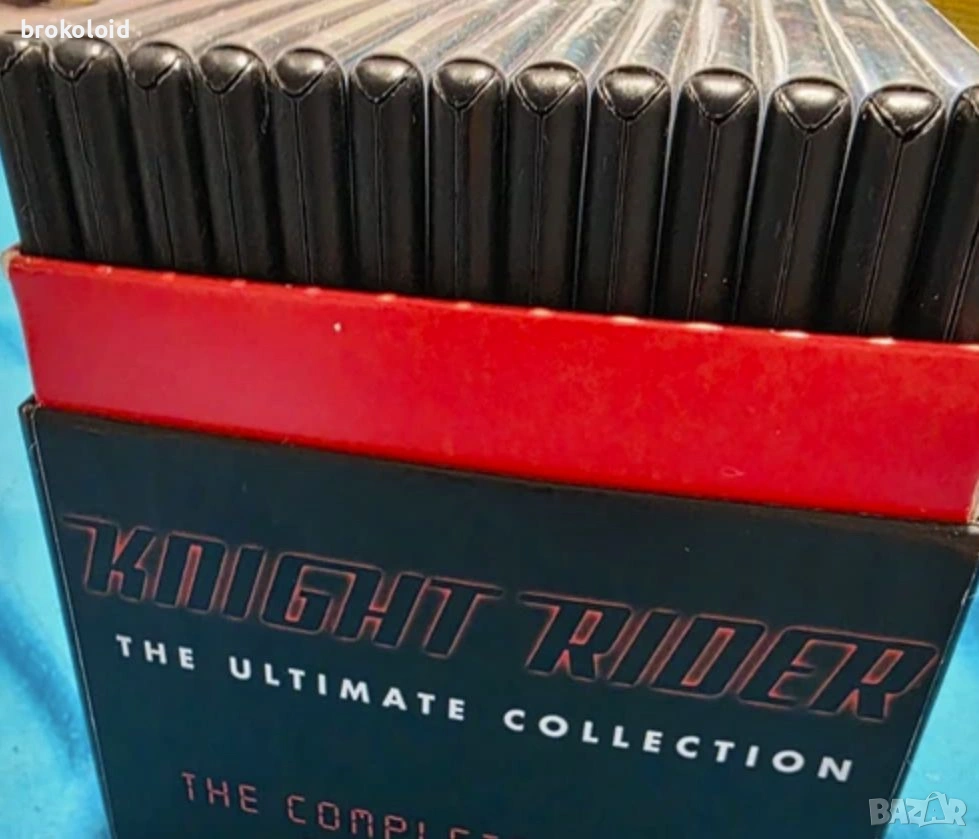 Нощен Ездач Knight Rider (1982) DVD колекция всички епизоди сезони 1-4, снимка 1