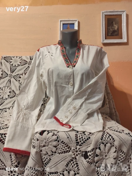 мъжка и женска национална риза, снимка 1