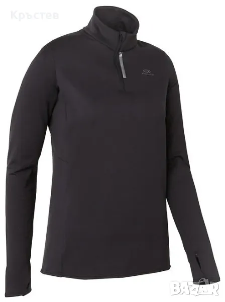 ДАМСКА БЛУЗА ЗА БЯГАНЕ KALENJI WARM ZIP в размер L/48, снимка 1