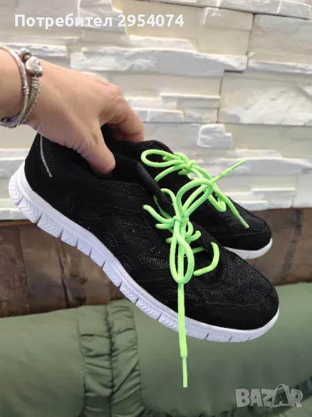 черни леки маратонки 39номер 20лв, снимка 1