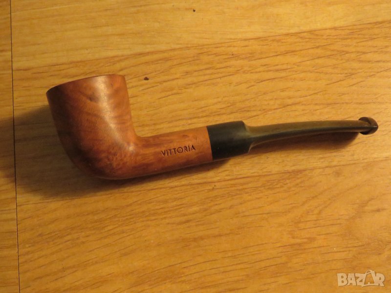 Стара маркова италианска Лула  VITTORIA  на поне 50 години колекционерска лула, снимка 1