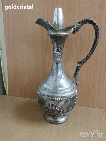 ретро посребрена кана , снимка 1